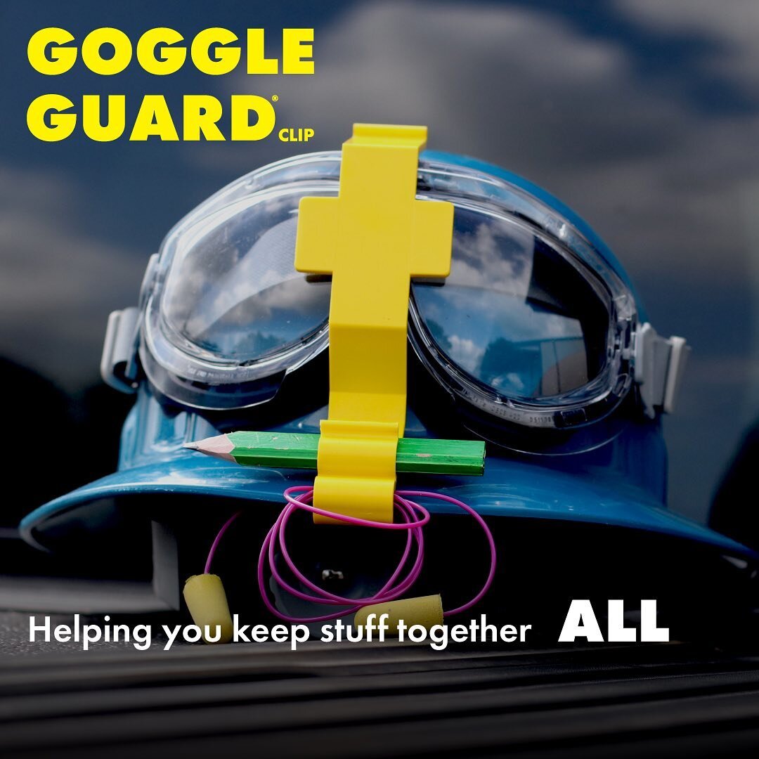 From sun up to sun down the Goggle Guard clip keeps your eye-protection together and ready for another day. Search the Goggle Guard Clip online to find a vendor that works for you. #goggleguardclip #safetyfirst #eyeprotection