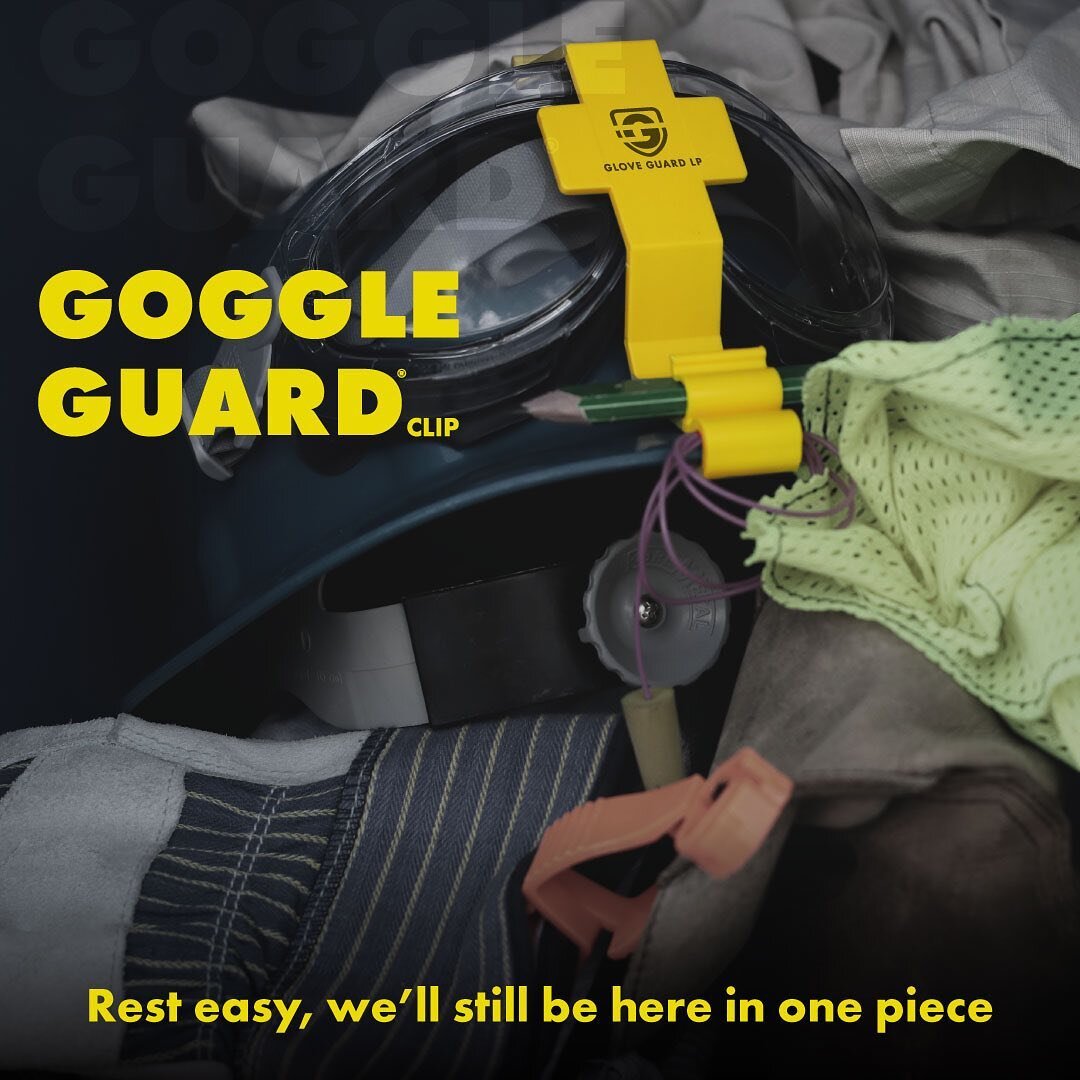 Happy Friday! Work smart, keep safe, and sprint on to the weekend. #GoggleGuardClip #TGIF #safetyfirst #gloveguardlp #thinksafety