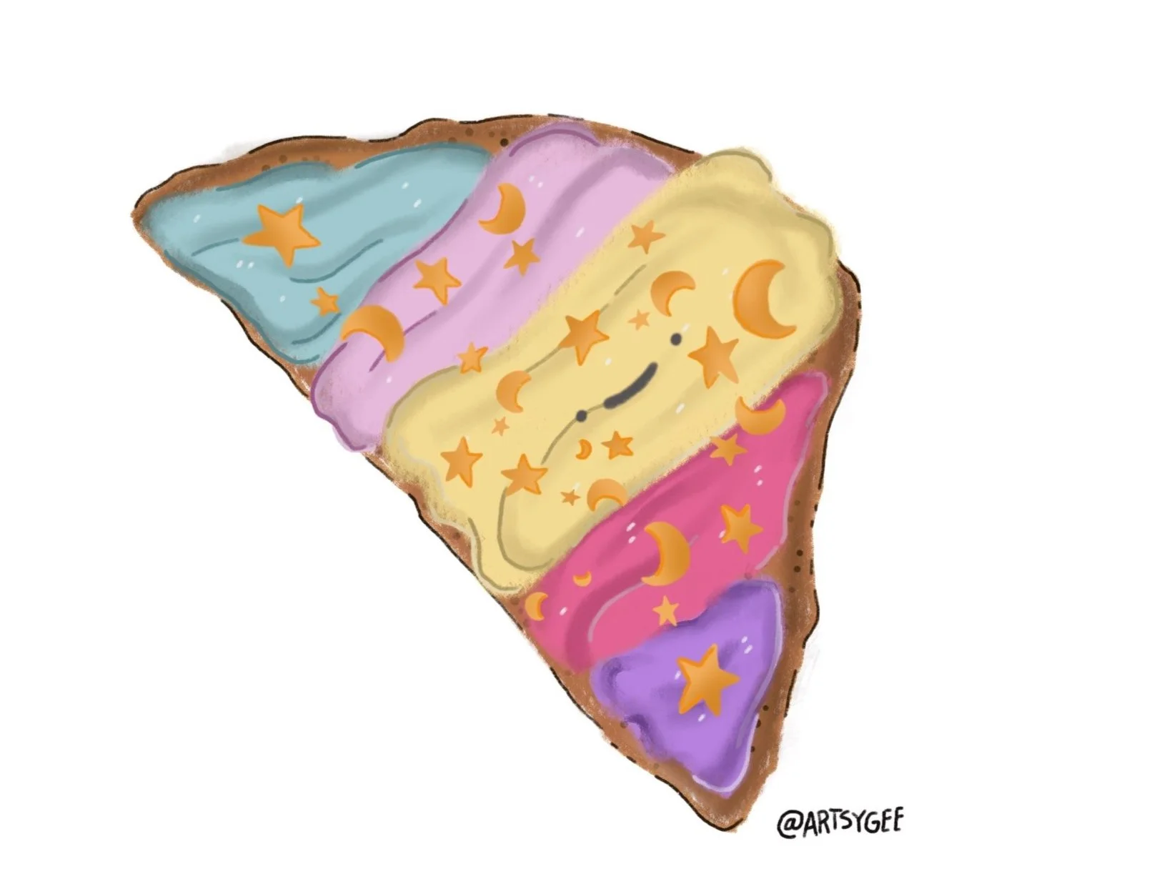  Rainbow Toast 