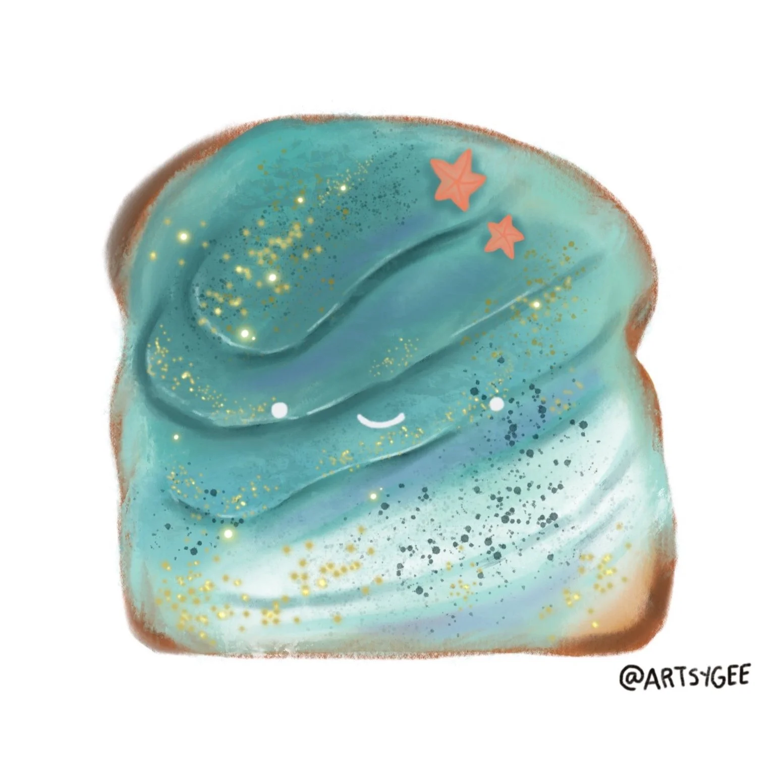  Mermaid Toast 