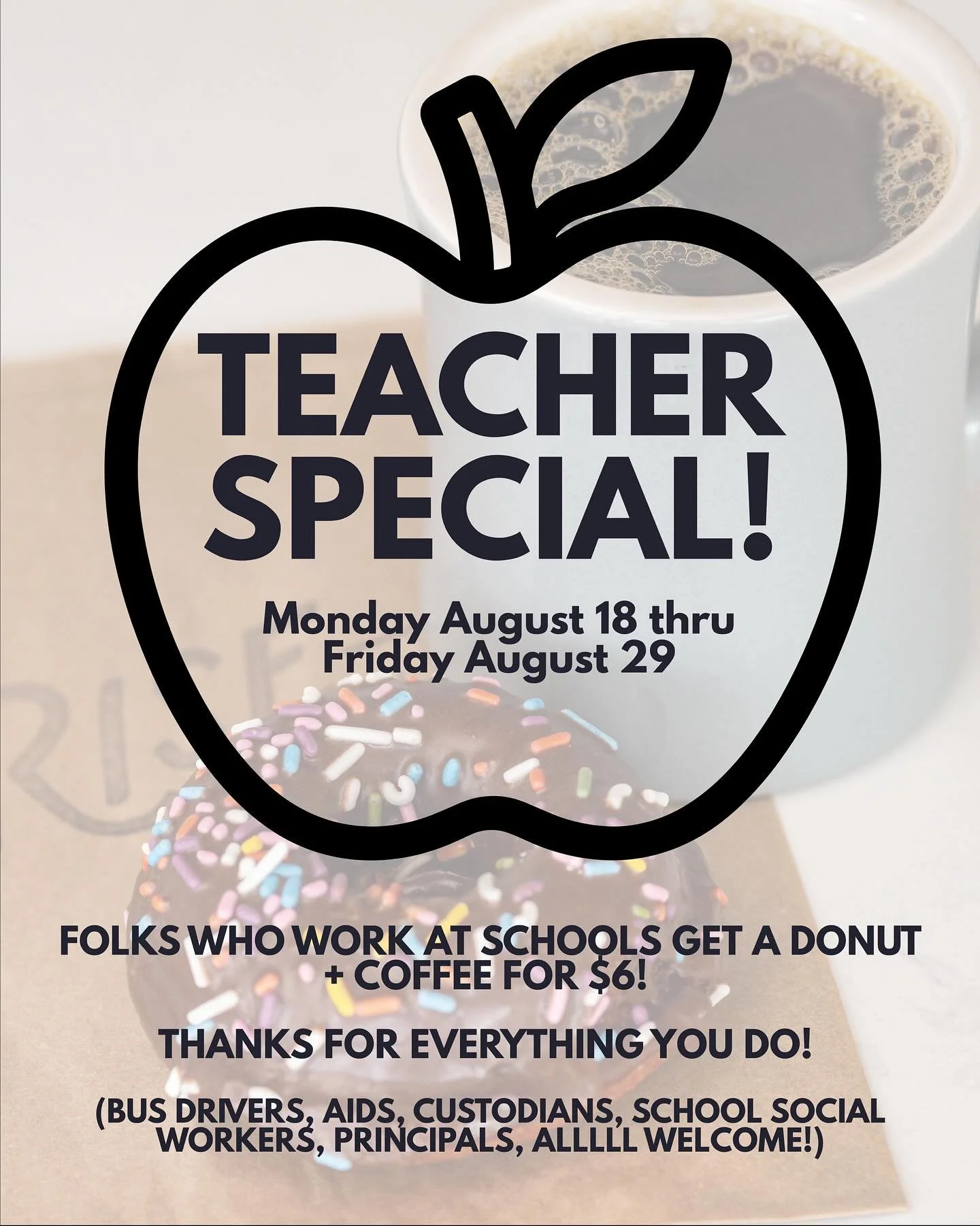HAPPY BACK TO SCHOOL!

It&rsquo;s no secret that our educators and school staff carry a huge weight on their shoulders (with not nearly enough support from those in charge).

What we can&rsquo;t offer in immediate policy change, we CAN offer in a lit