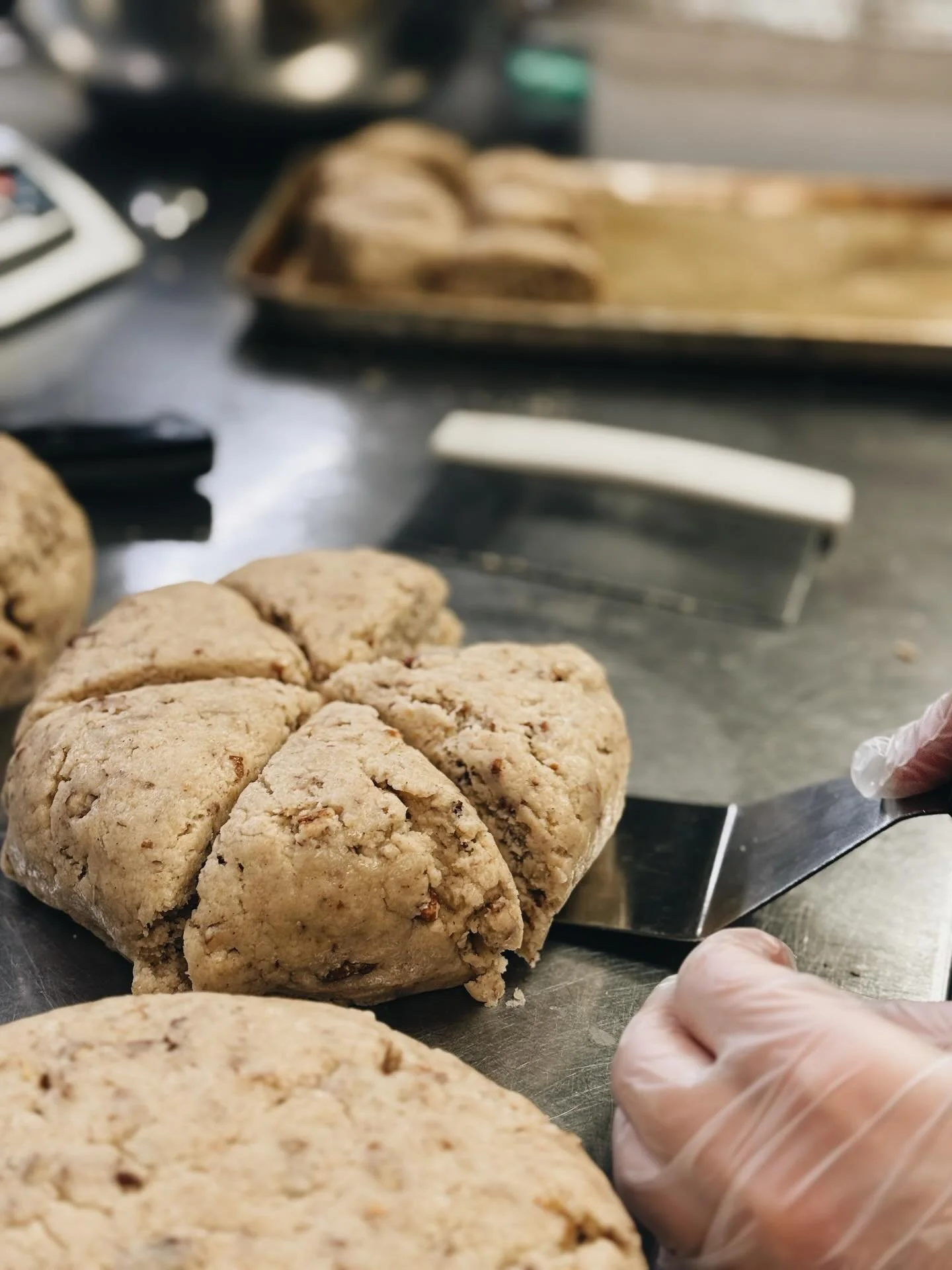 Fresh scones in the works!
Stop by for a little pick me up today ✨

Peep our stories for our daily scone flavor!!