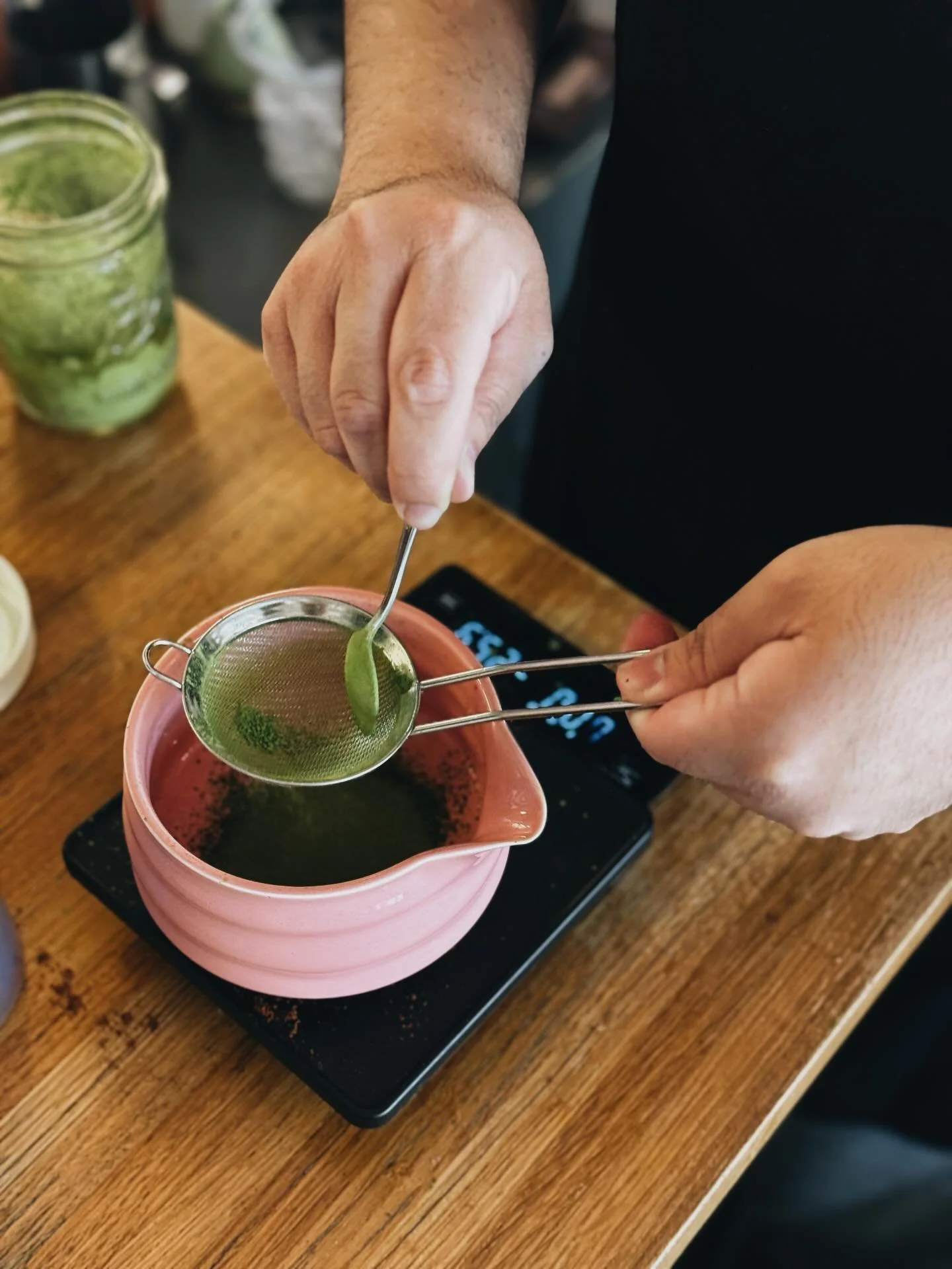 Matcha anyone?
Verdicts out &mdash; you either love it or hate it 😂

For the lovers - we&rsquo;re brewing @spirittea Kodemari Matcha! 
Our standard matcha latte isn&rsquo;t sweetened, but if you want us to throw some vanilla in there we sure can!

W