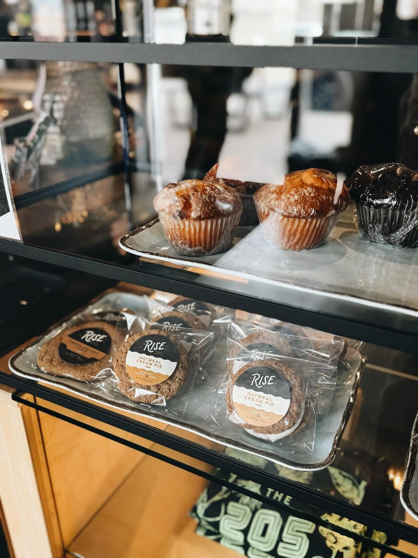 Posted up at @the205coffeebar today, love this spot!
We sell some of our treats, granola, and mixes here too!

Next time you&rsquo;re in hollan, stop by!!