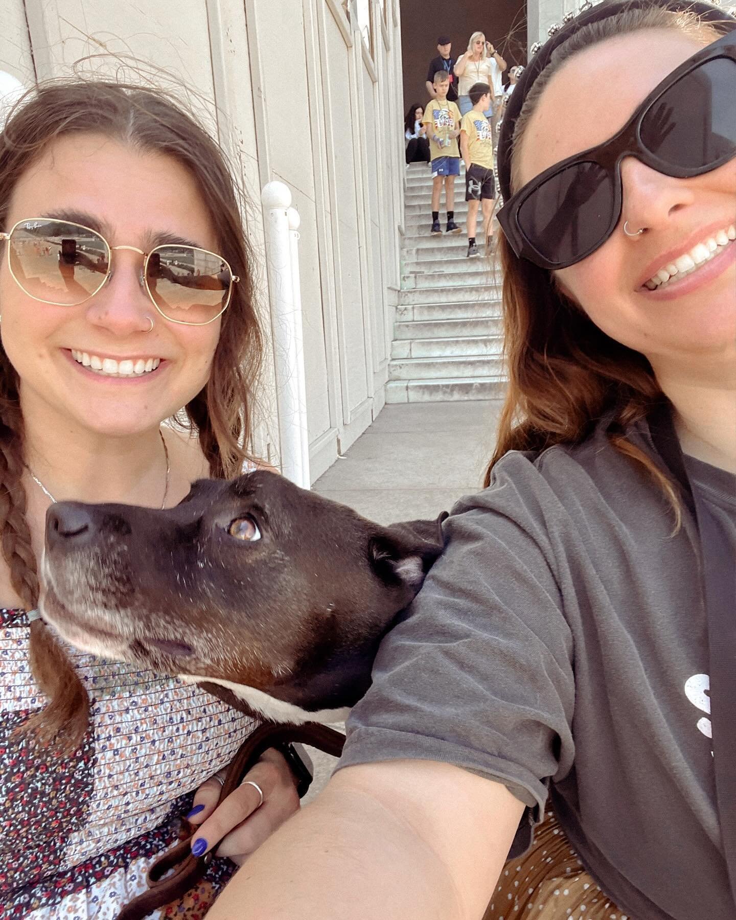 ✨end of an era ✨

Maria and I took a picture on the steps of the Lincoln Memorial the night before we moved in together way back in 2020, so it was only fitting that we took another the week before we officially moved out (tbh Athena hasn&rsquo;t cha