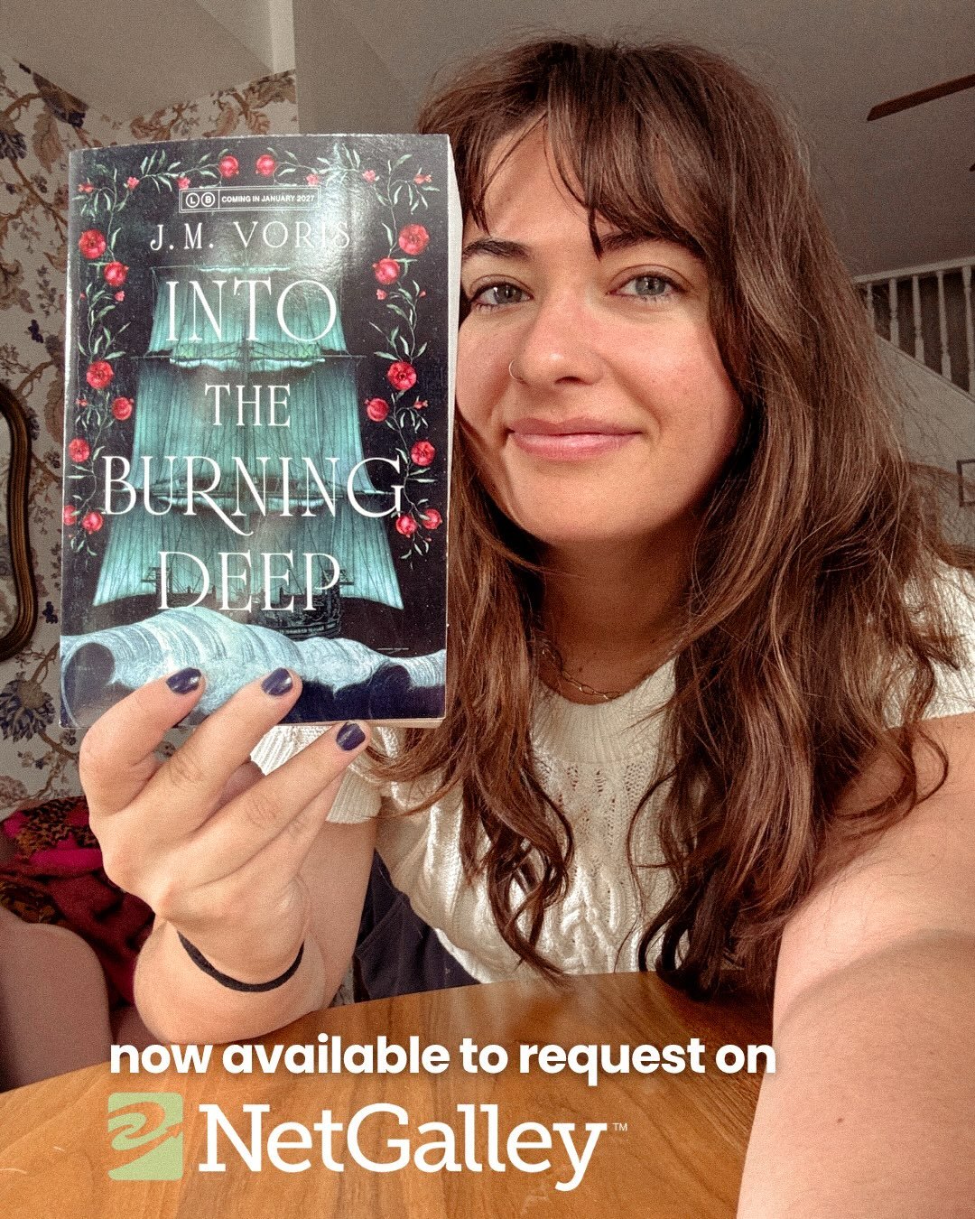 You heard it here first! 👀

ICYMI, we revealed the cover of INTO THE BURNING DEEP (my adult fantasy debut!!) earlier this week and now it&rsquo;s available to request on NetGalley! If you&rsquo;ve ever been like &ldquo;wow I wish Hadestown and Titan