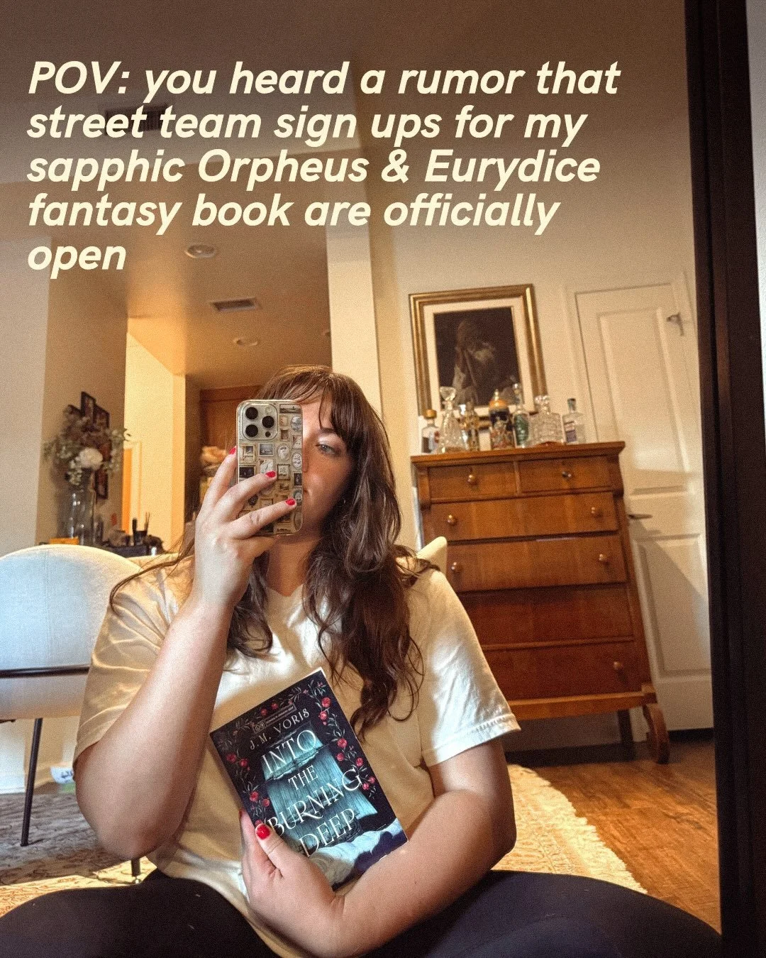 The rumors are true! 

Into the Burning Deep is just about four months out from hitting shelves and to celebrate, I&rsquo;m putting together a little team of bookish content creators who want to read the book early and help spread the word before rel