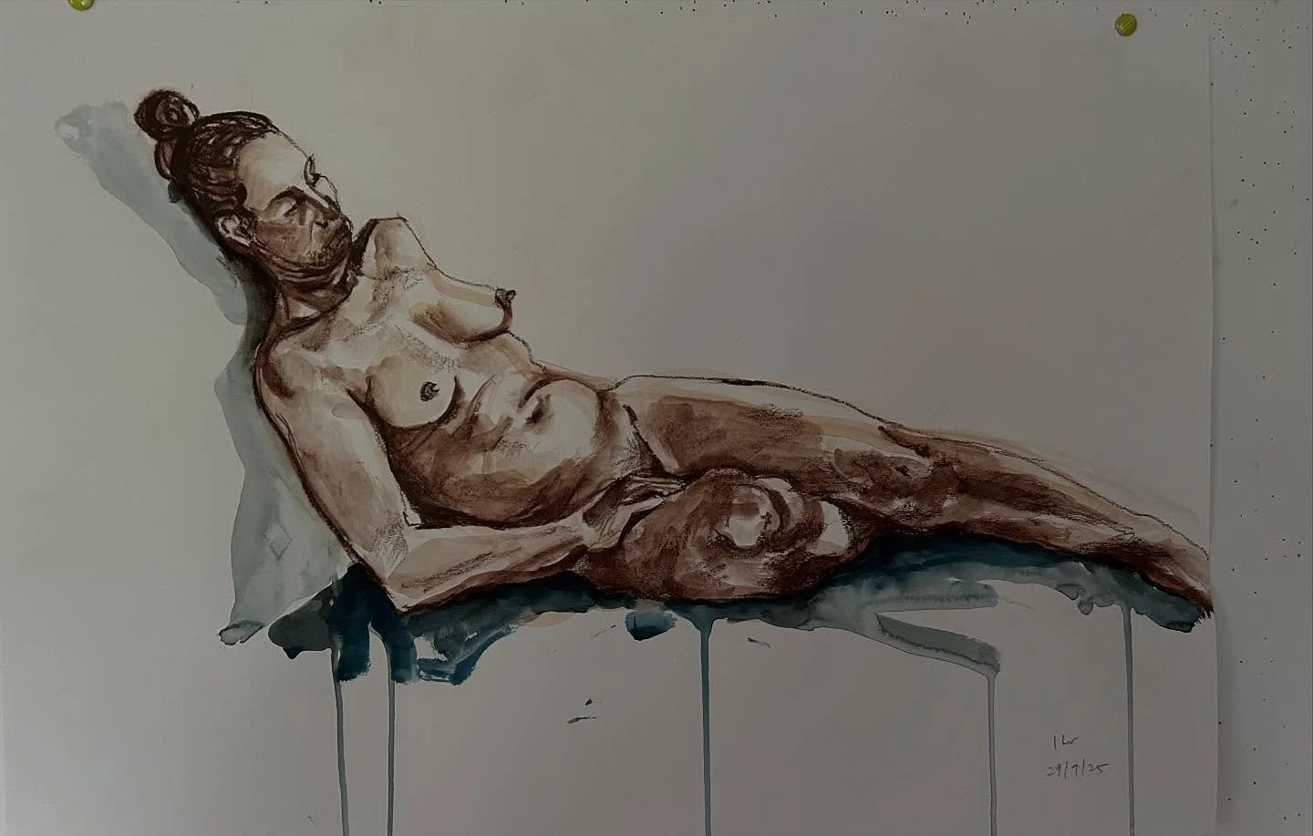 Life drawing one hour pose

#lifedraw #watercolour #woodiesmalls #concentratingdrawing #mondayafternoons