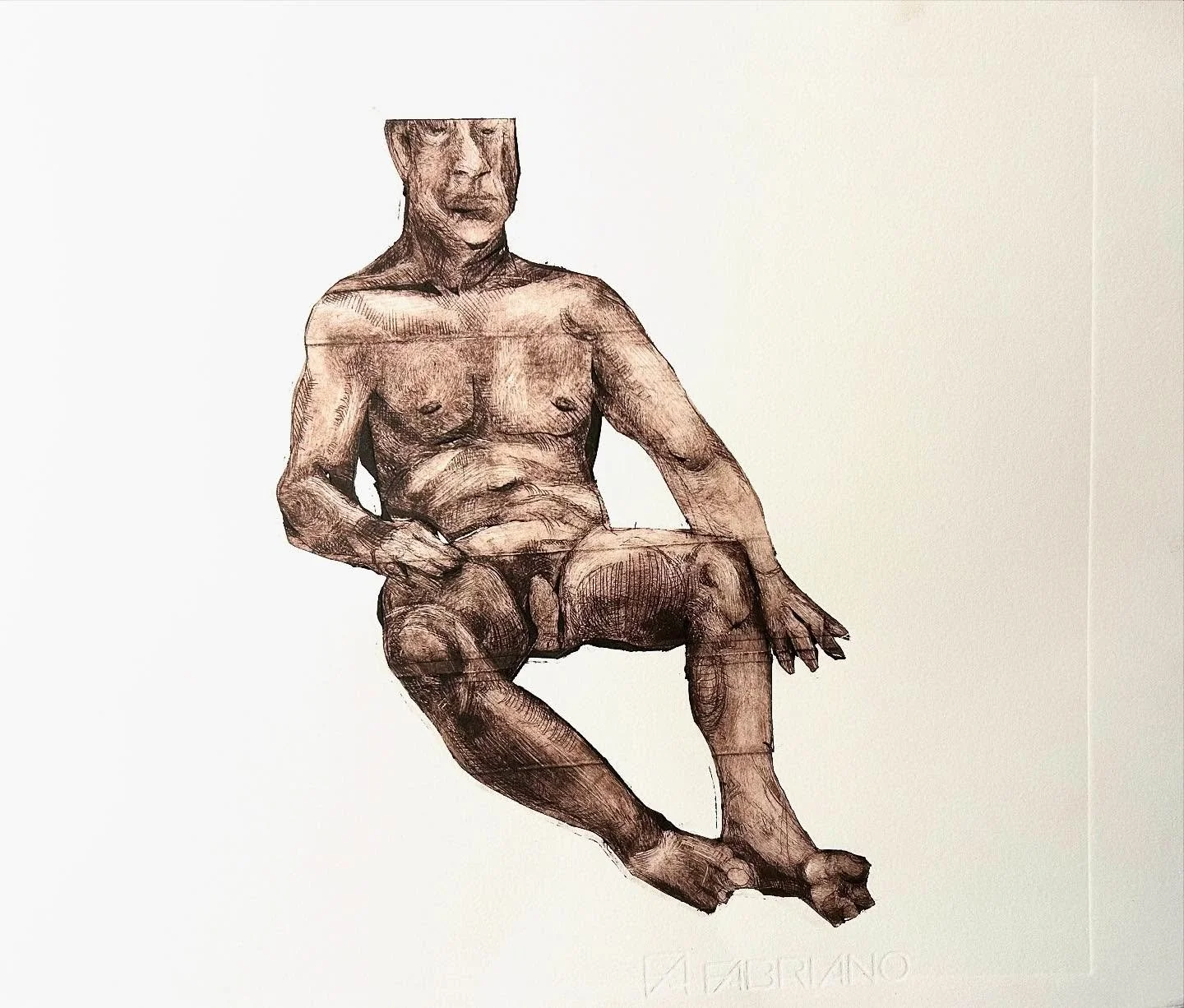 Last week&rsquo;s tetrapac man&hellip;.
#tetrapak #lifedrawingmeetsprintmaking #malelifemodel #lifedrawing #rollacopress