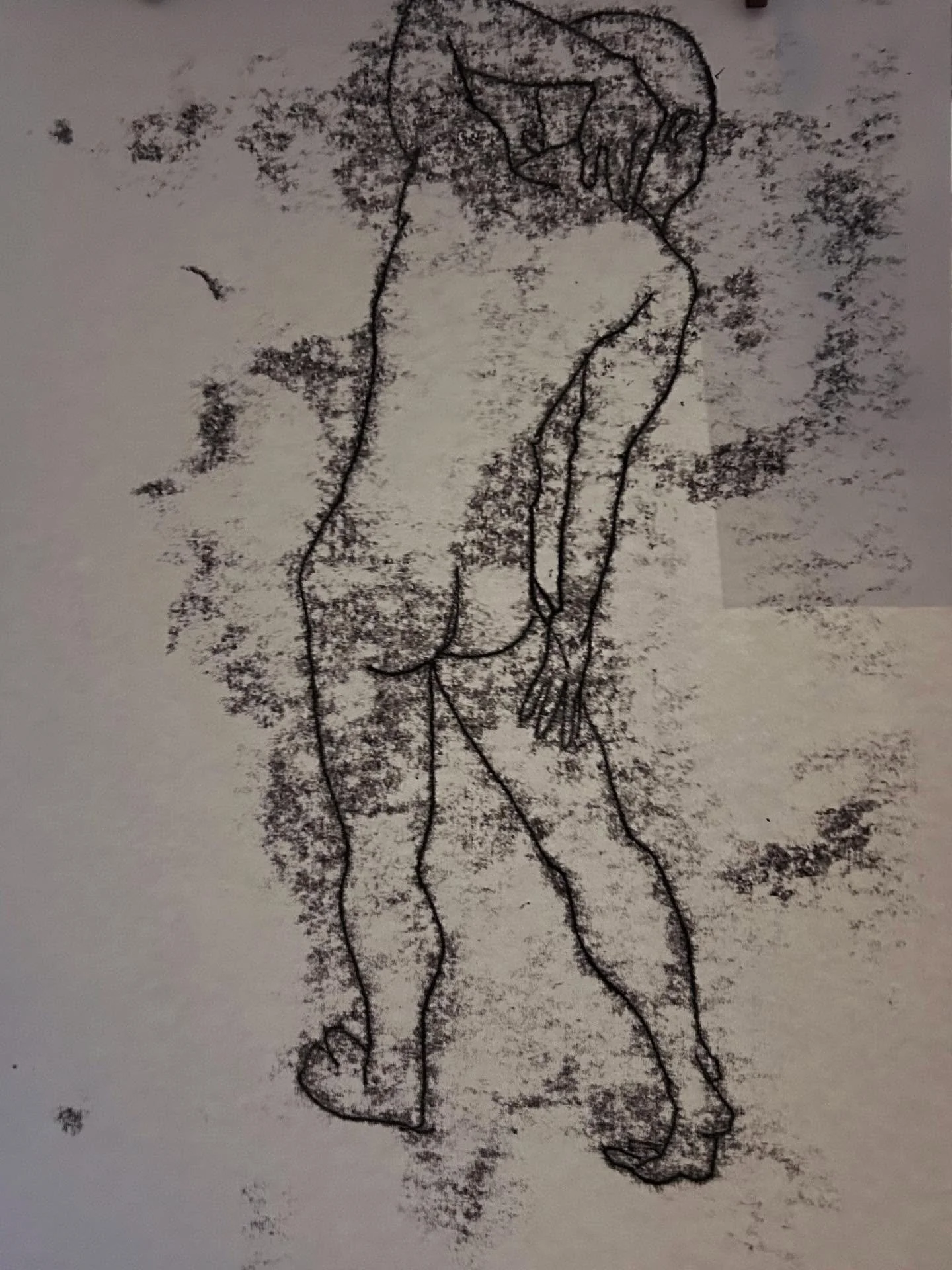 3 minutes direct draw mono print. Life drawing warm up.
#directdrawing #monoprint #lifedrawingmeetsprintmaking