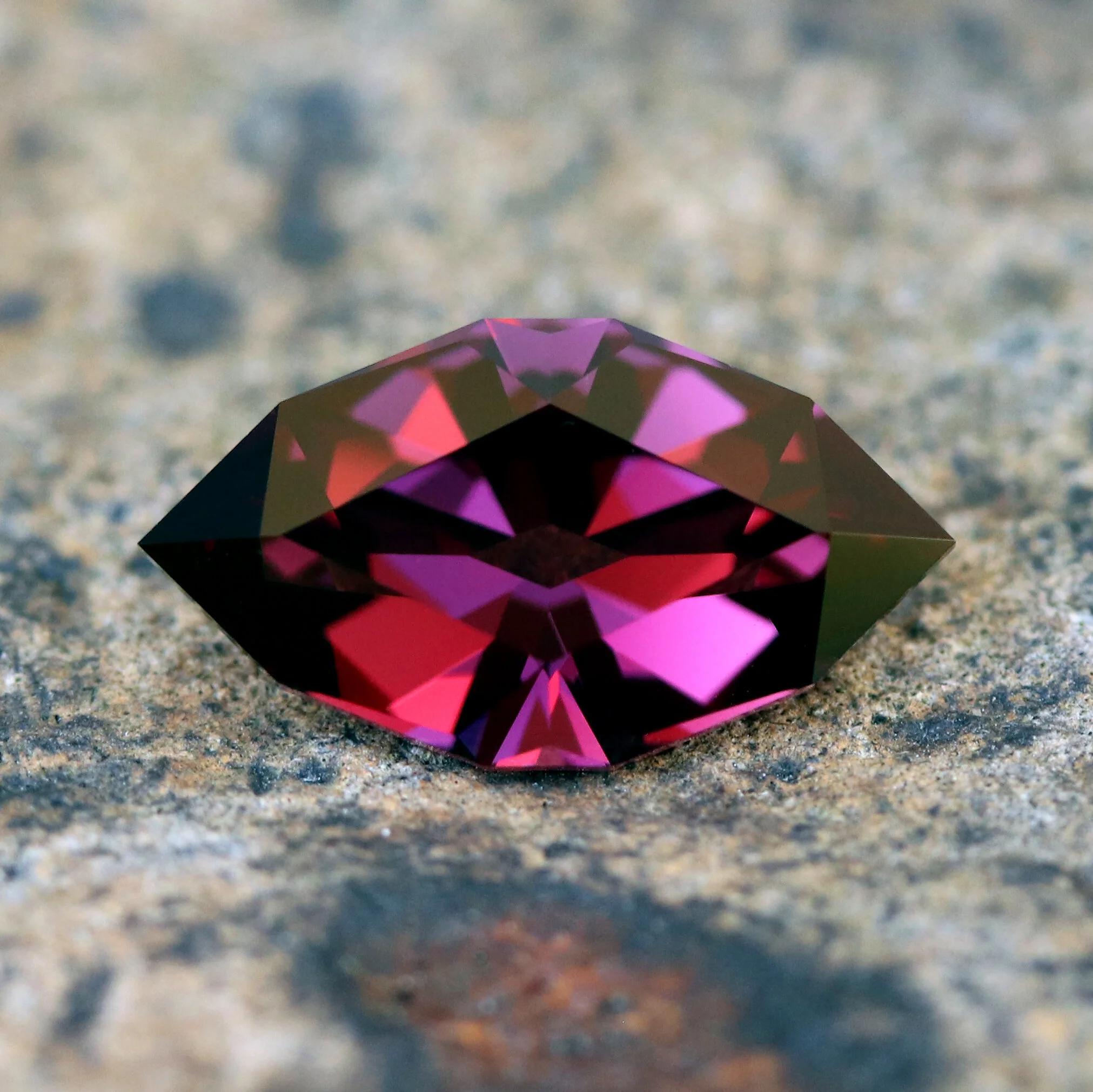 Custom marquise pink Sri Lankan spinel