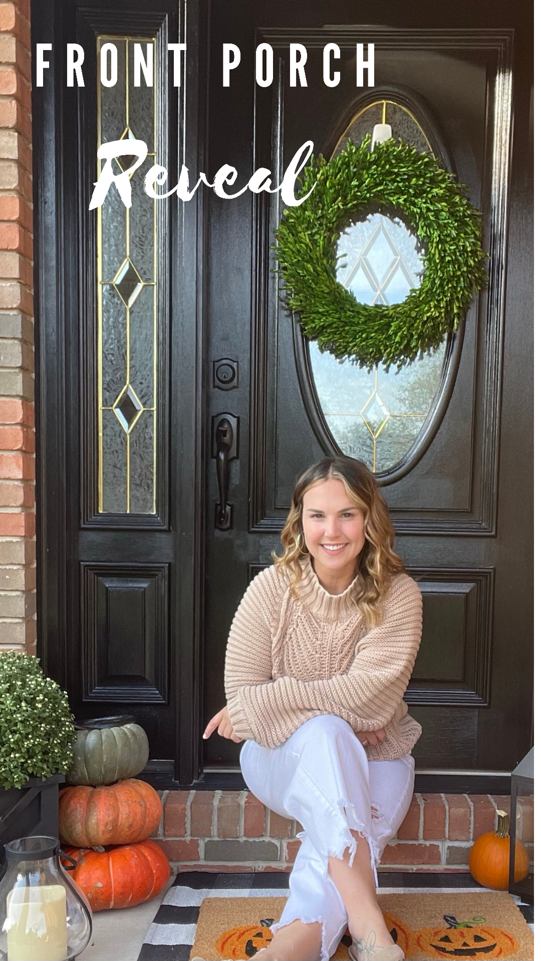 Halloween Front Porch Decor 