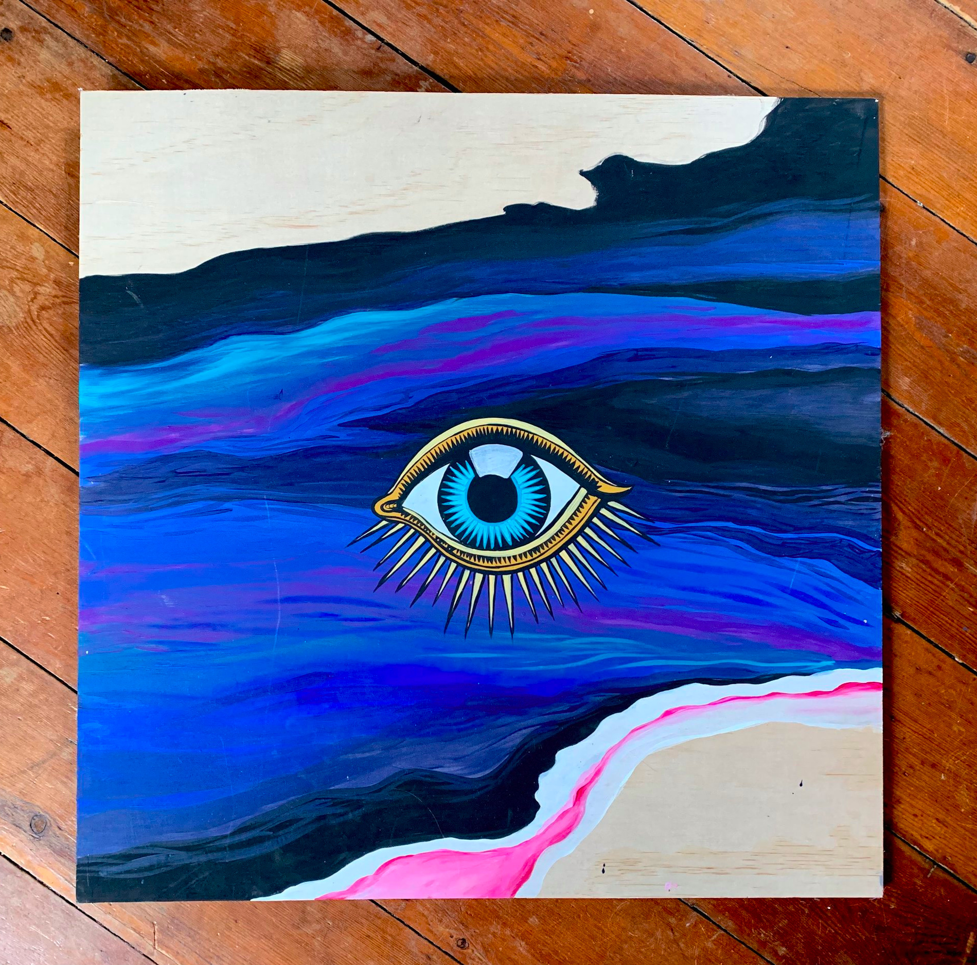 Creation (in progress) • Acrylic • 2019