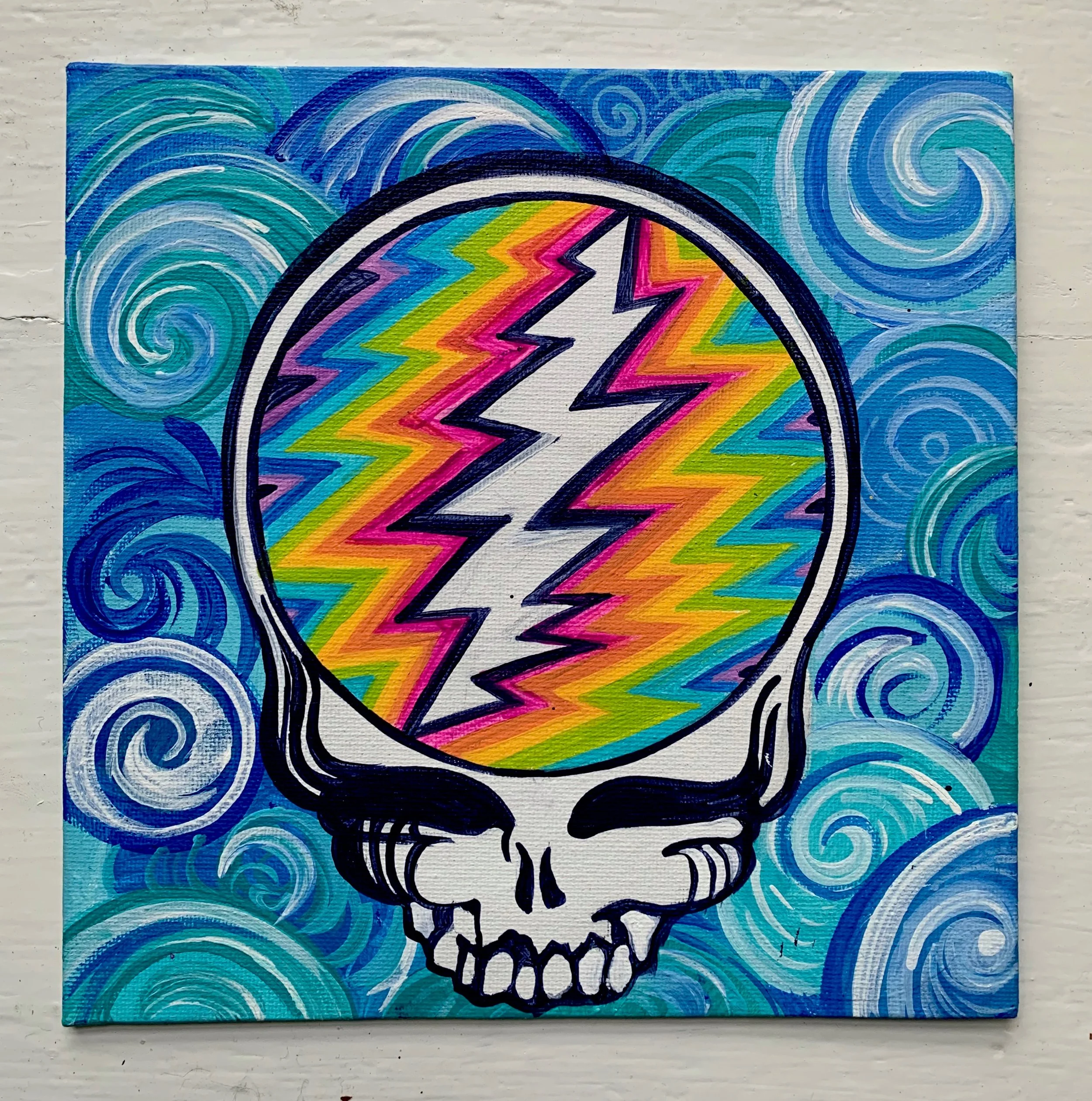 Stealie Pride • Acrylic on Board • 2019