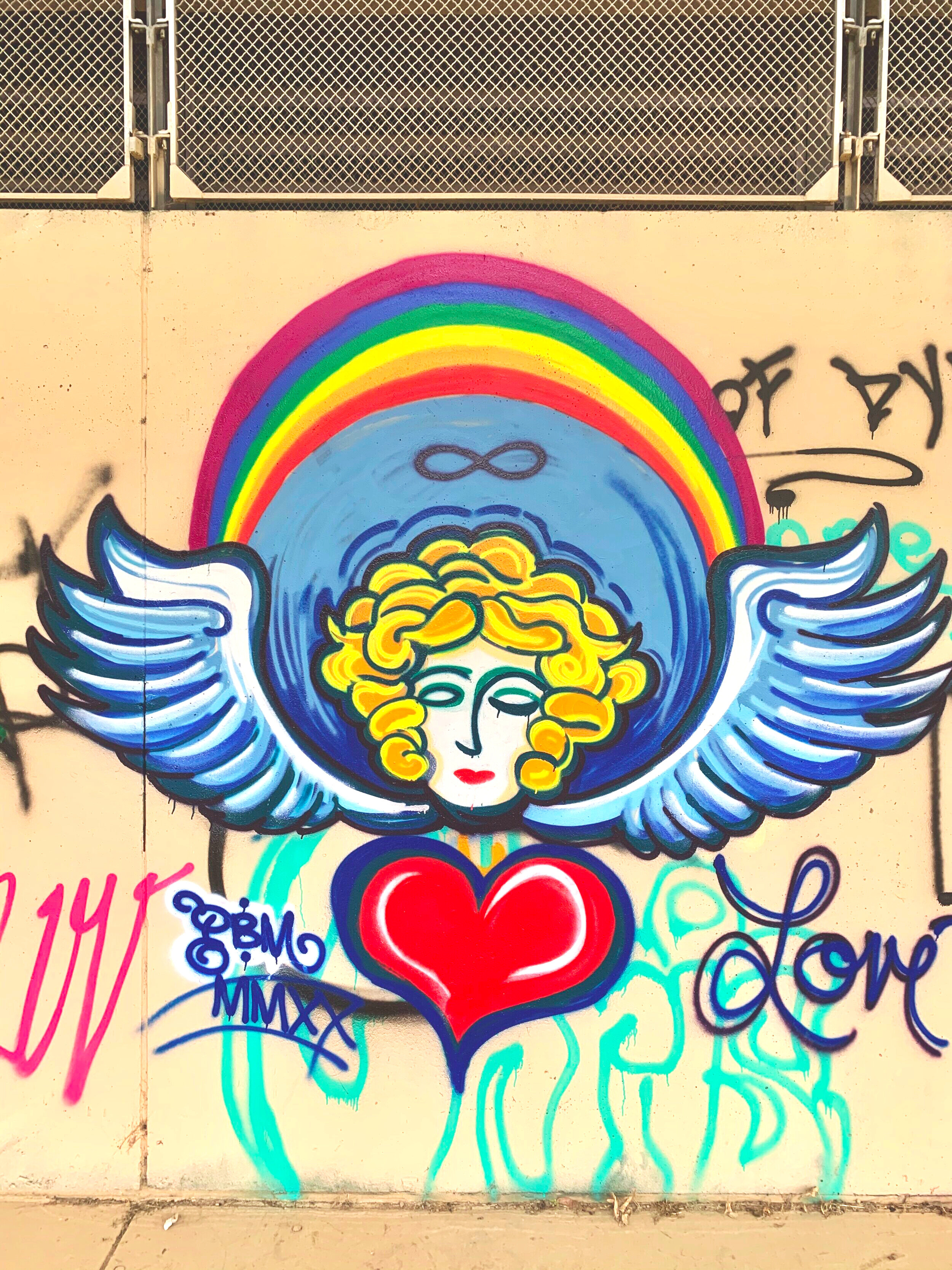 Temperance / Art / Love thy Neighbor • Phila, Penna • Aerosol, 2020