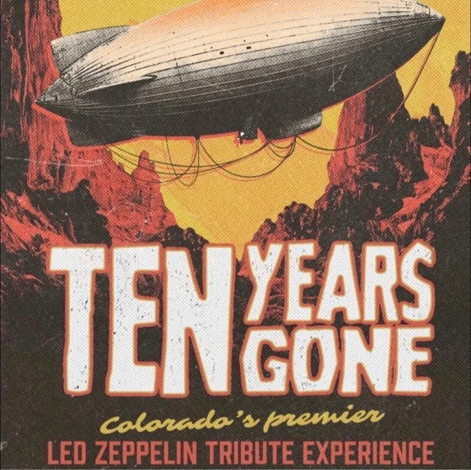 💥TOMORROW 8/21!! VAIL, CO &ndash; We&rsquo;re back for another epic night of Led Zeppelin anthems at &lsquo;Lionshead Live&rsquo;! 🎸Join Ten Years Gone in beautiful Lionshead Village as we bring your favorite Zeppelin classics to lif! 🕕 6 PM | 🎟️