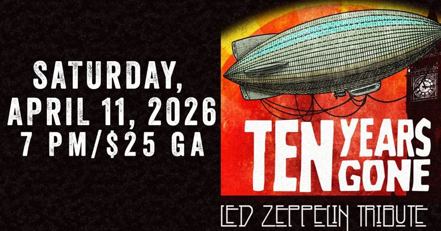 💥 Brighton, CO: Don&rsquo;t miss Ten Years Gone Sat. April 11 at @armoryperformingarts ! Expect a full night of Led Zeppelin anthems and deep cuts. Come vibe with us and feel the music the way it was meant to be played .🎸Get your tickets now! TICKE