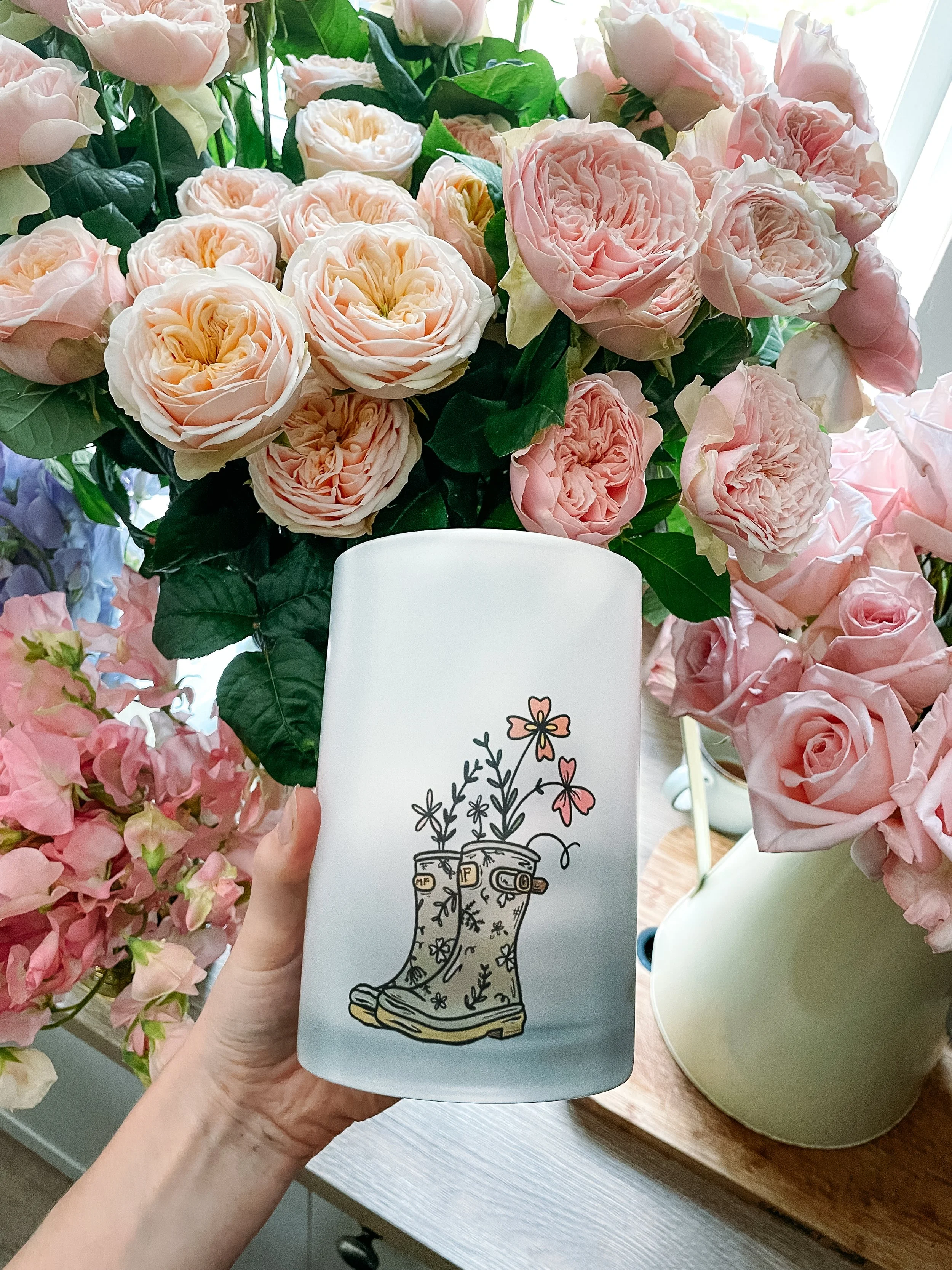Milli Fleur Glass Vase