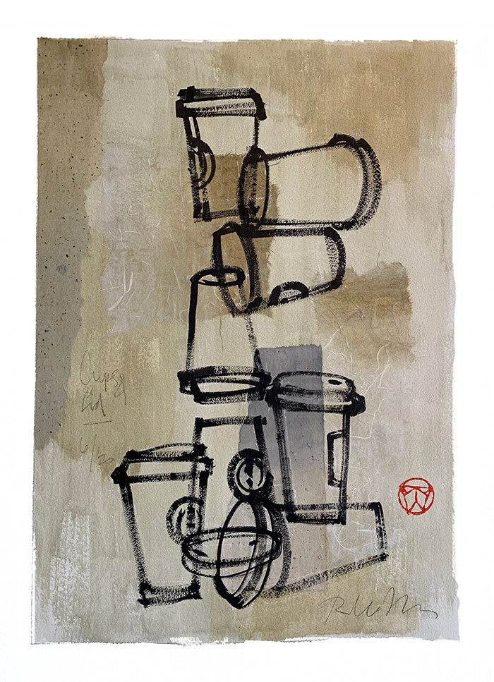 Cup Jumble 1 (Sumie)