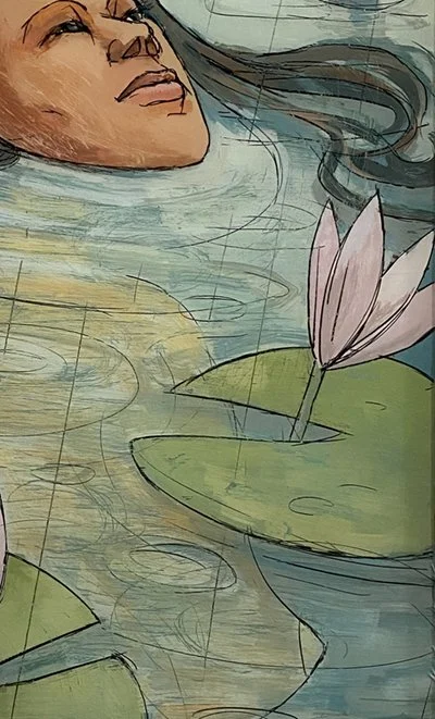 Rainfall on Pond