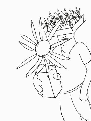 Sunflower Vendor - CDMX