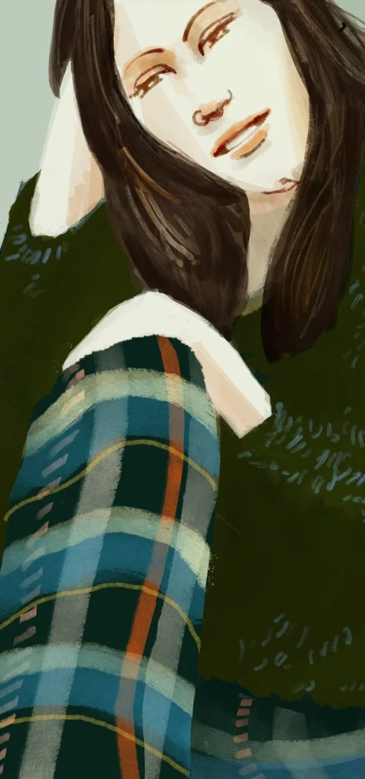 FaceTime with Plaid Pants