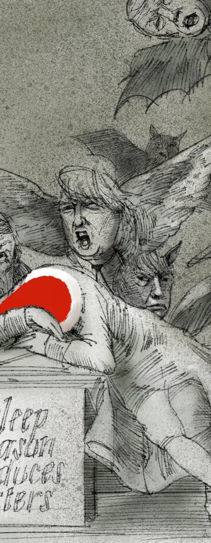 Year End Card ... (with some help from Goya)