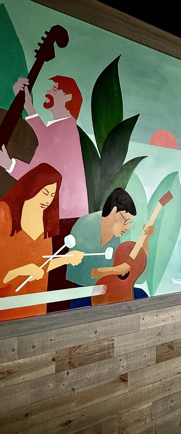Marina Azul - interior murals