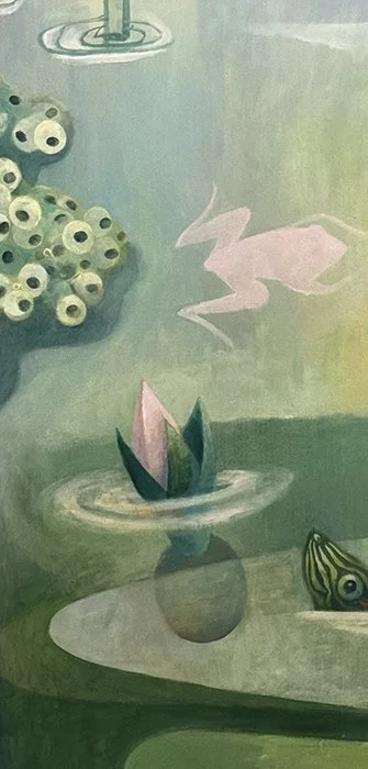 Blue Bee (detail)