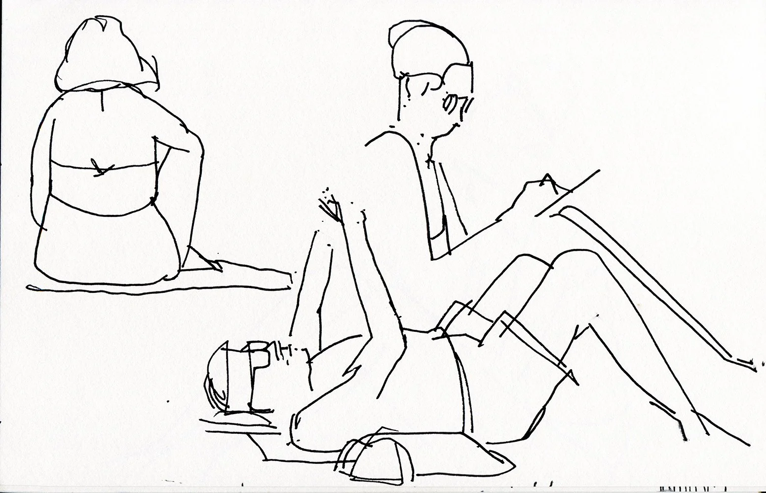 Spiaggia Pugliese sketc