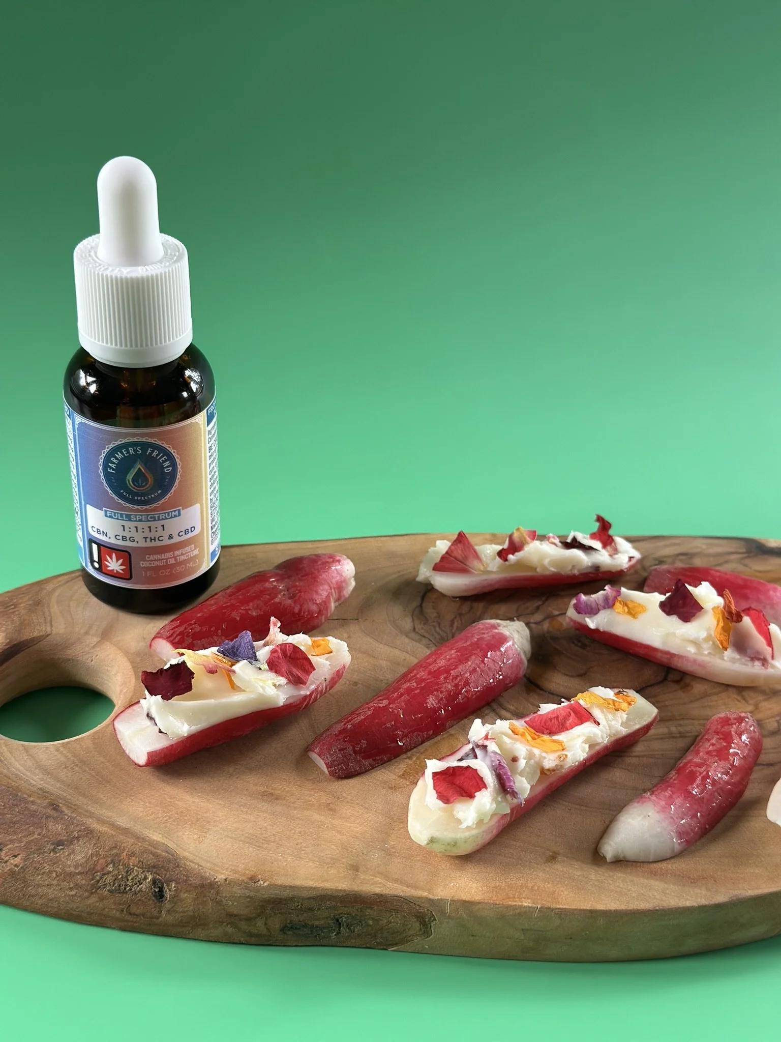 Try infused butter on radishes