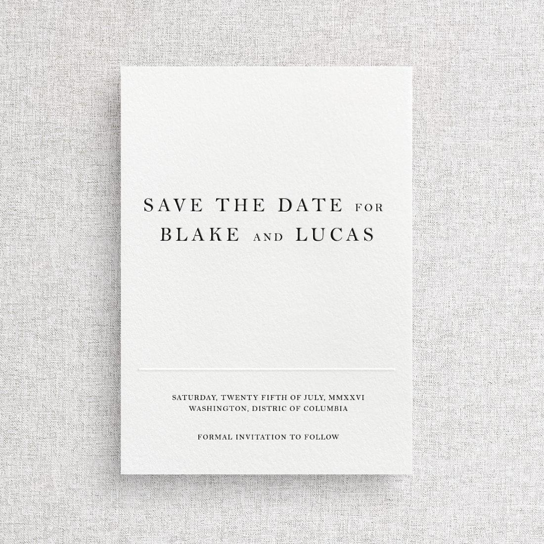 Umstead | Save the Date