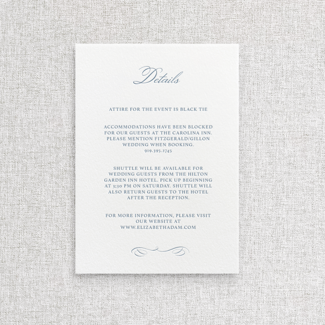 Pembroke  | Details Card