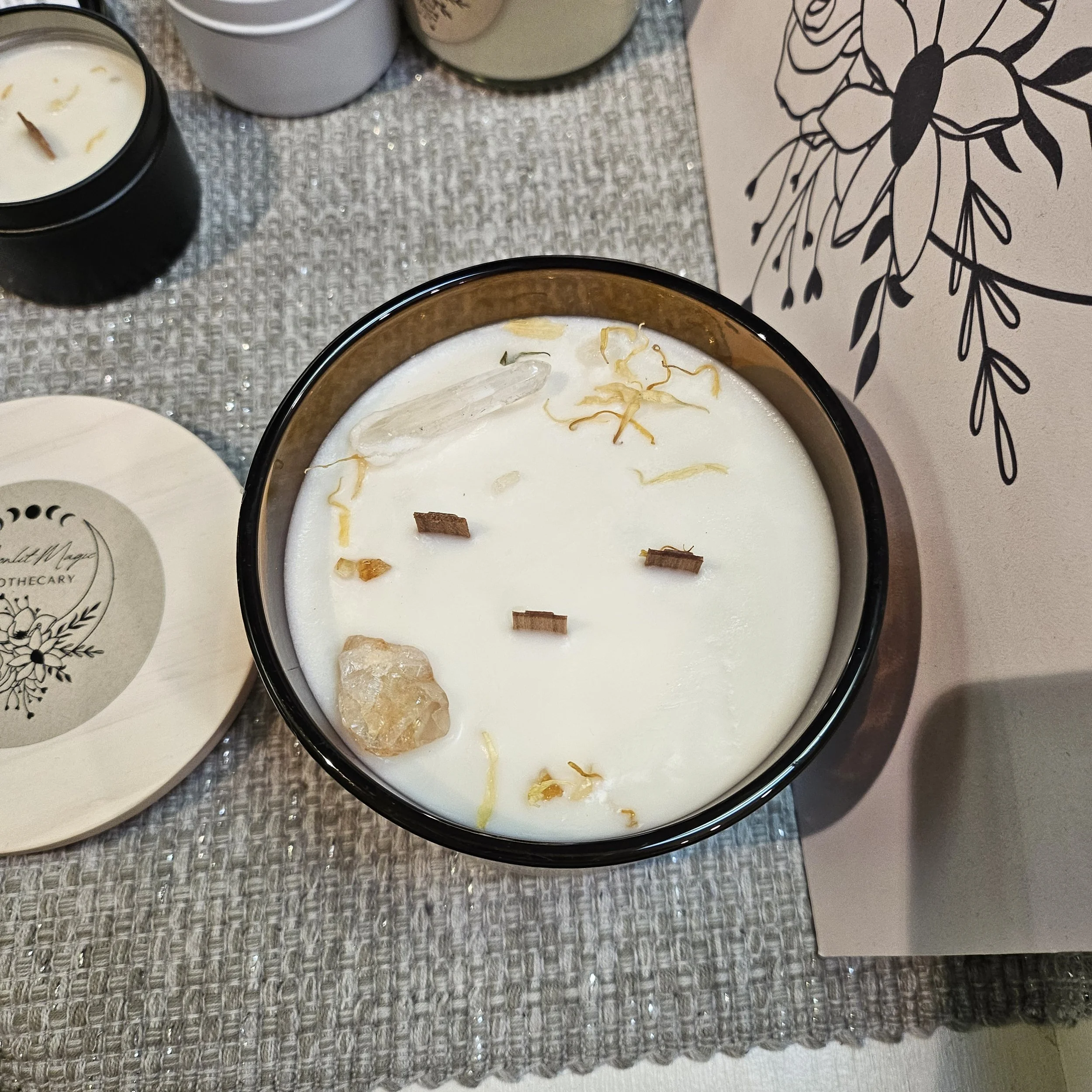 Moonlit Magic Apothecary Summer Solstice Candle