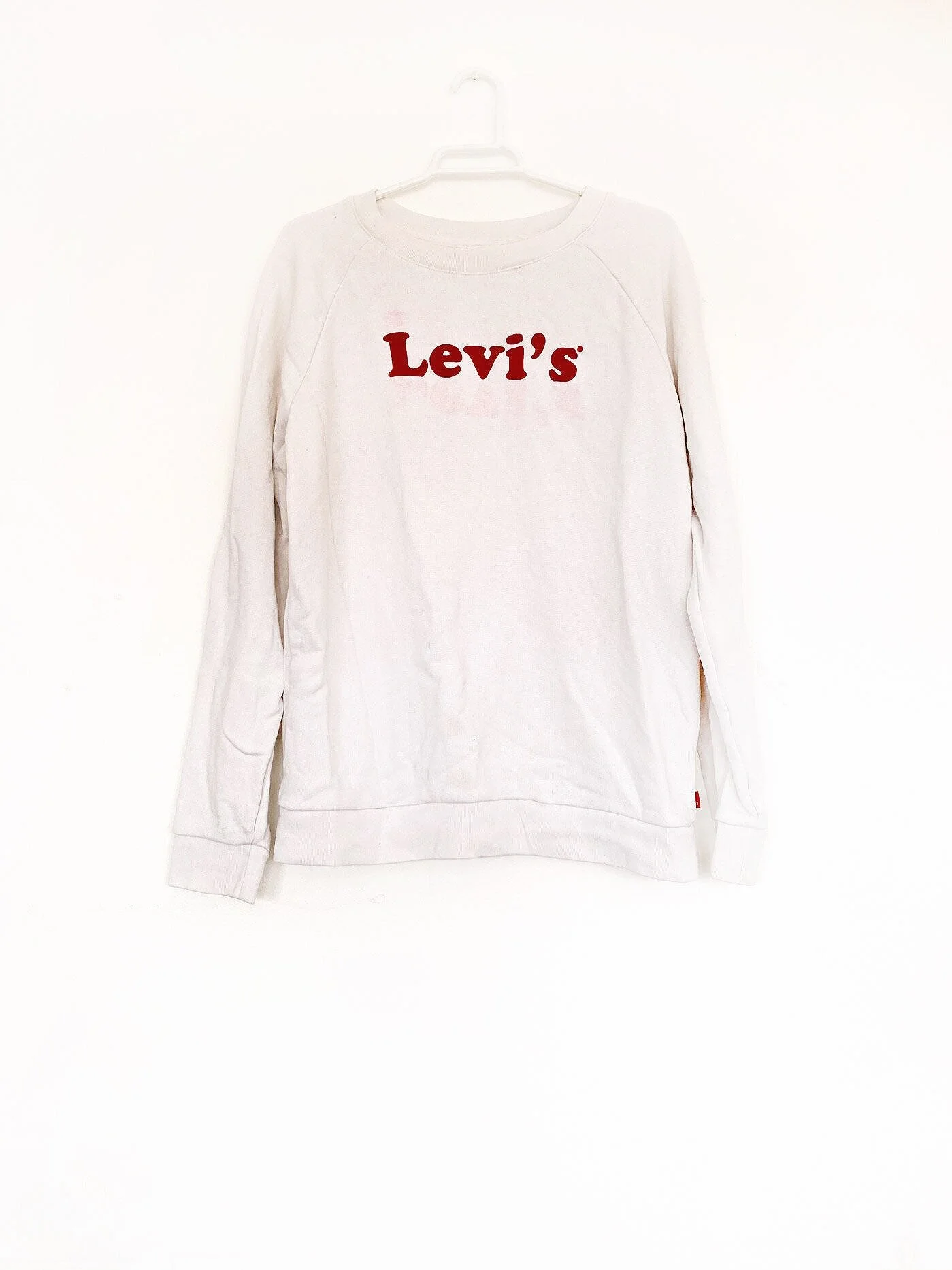 levi's sweatshirt white