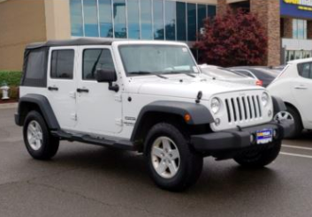 Tiffany can’t find her white Jeep Wrangler