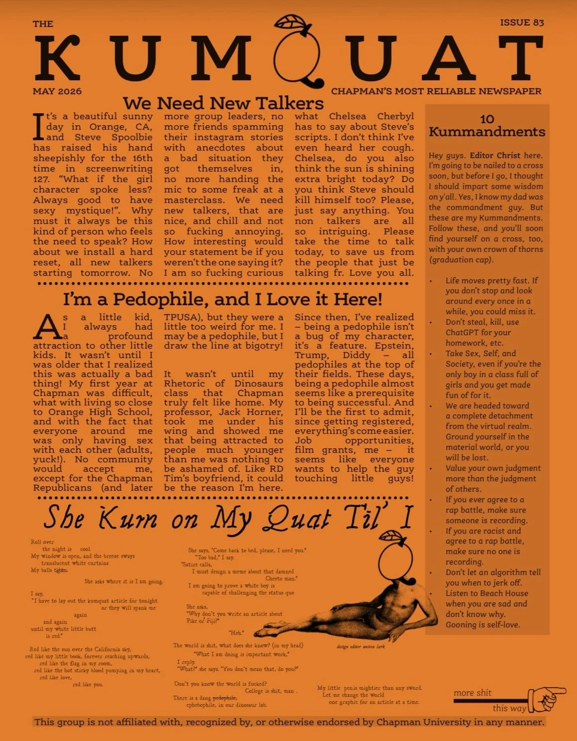 Sending off our editors with their final issue&hellip; enjoy 🧡🧡🧡