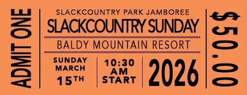 Slackcountry Cup 12 - SUNDAY ONLY PASS