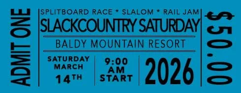 Slackcountry Cup 12 - Saturday ONLY