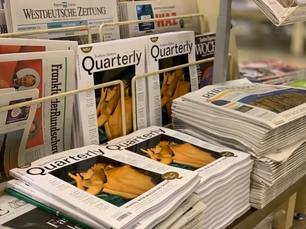 Publication in Frankfurter Allgemeine Quarterly