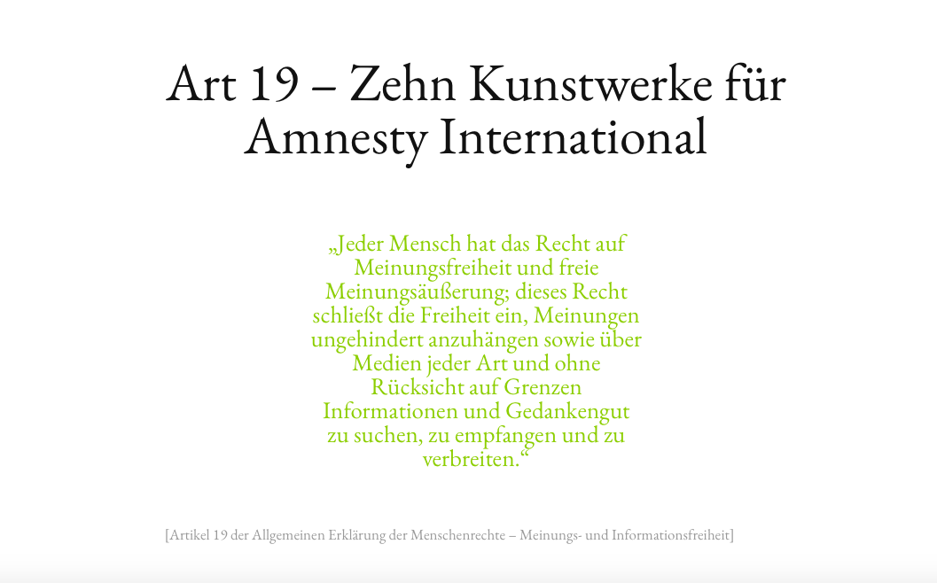 Publication in faz.net / Frankfurter Allgemeine Zeitung Online