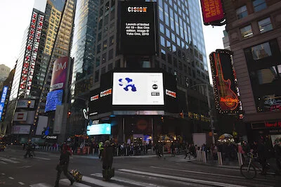 Art 19 on Times Square