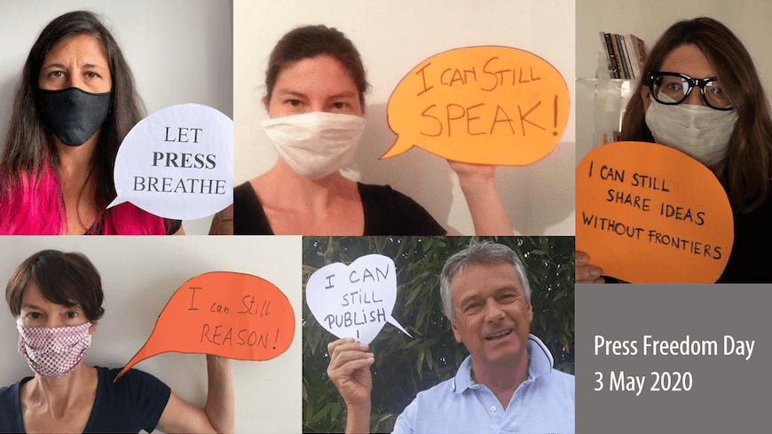 External | Council of Europe : Protecting freedom of expression and media freedom in times of pandemics
