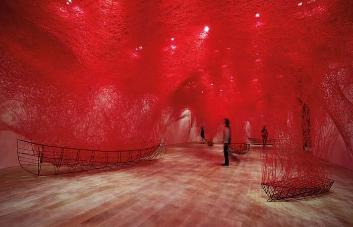 The Peak Magazine : How Japanese artist Chiharu Shiota harnesses fear in her art