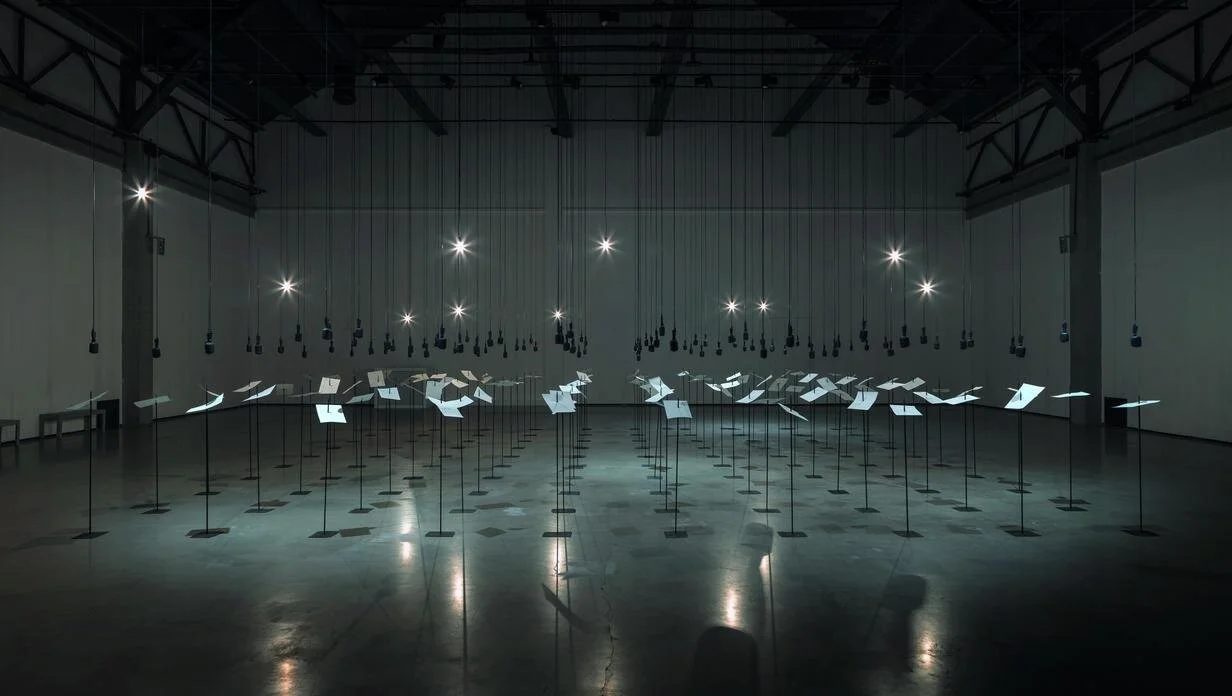 Barbican : Shilpa Gupta, Sun at Night