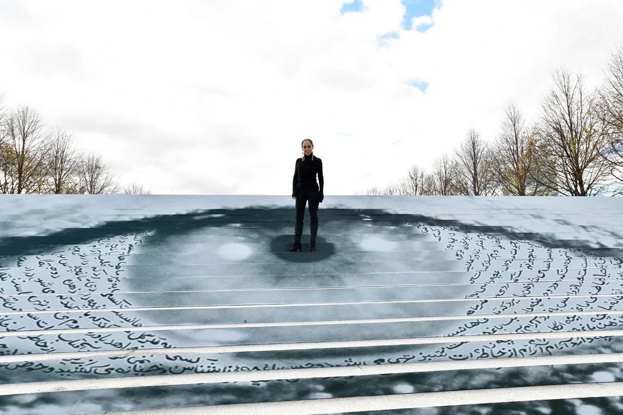 Hypebeast : Artists and Activists Unveil ‘Eyes on Iran’ Installation on New York’s Roosevelt Island (by Shawn Ghassemitari)