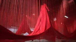 Barron's : Installation Featuring Countless Red Threads Opens At Austrian Ex-Nazi Death Camp