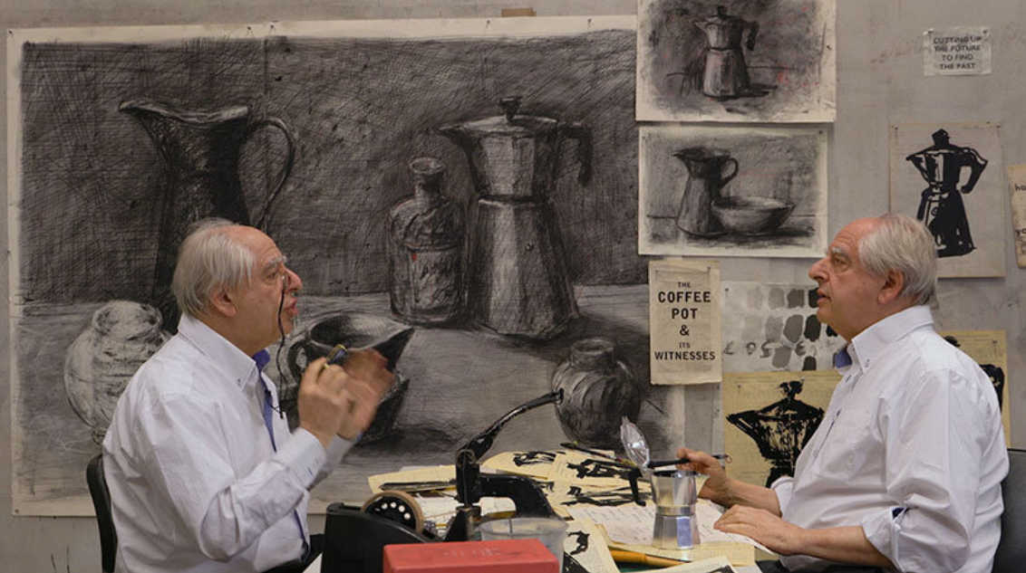 The Art Newspaper : William Kentridge Self Portrait Coffee Pot