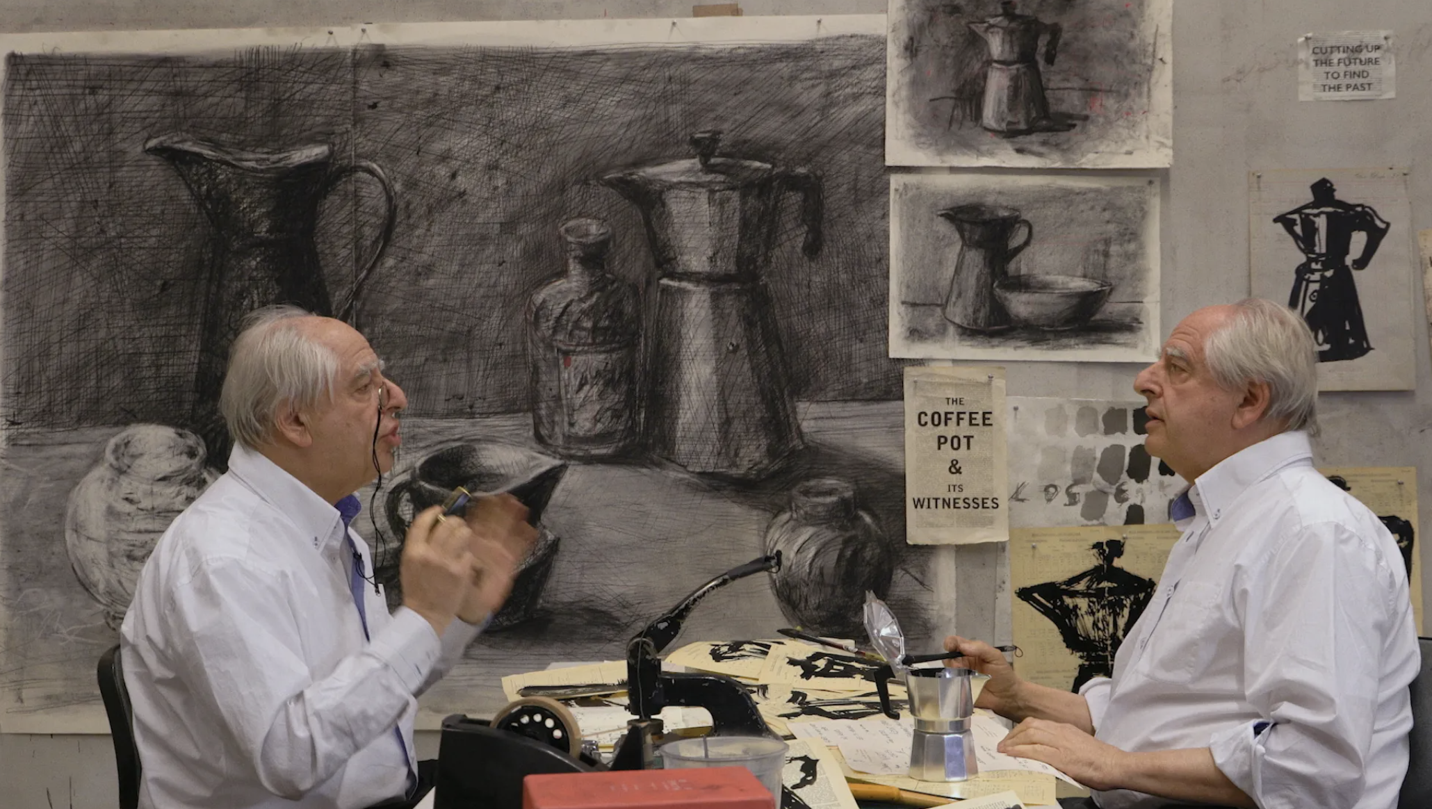 Hyperallergic : William Kentridge Sees the Universe in a Pot of Coffee (by Debra Brehmer)