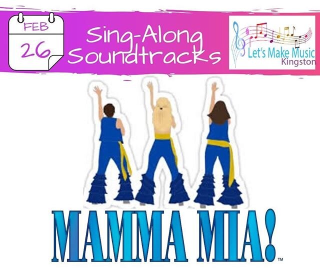 Mamma Mia - my my, how could we resist you!? 🤩 One of the soundtracks our participants love to sing along with. See you Wednesday at #TheSpire from 6 to 8 PM! 🎶&hearts;️
.
.
.
#LetsMakeMusic #YGK #MammaMia #Musicals #GroupProgramming #AdultMusicPro